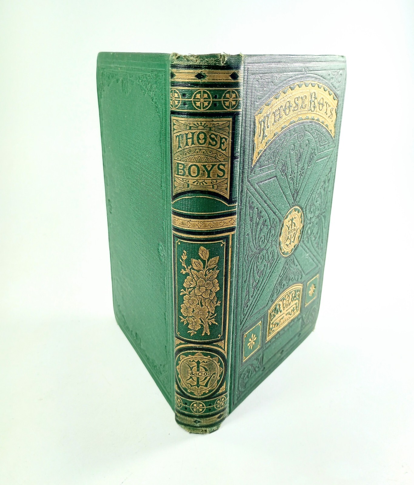 Those Boys Faye Huntington 1874 D Lothrop – 19th Century Gold Stamped Binding