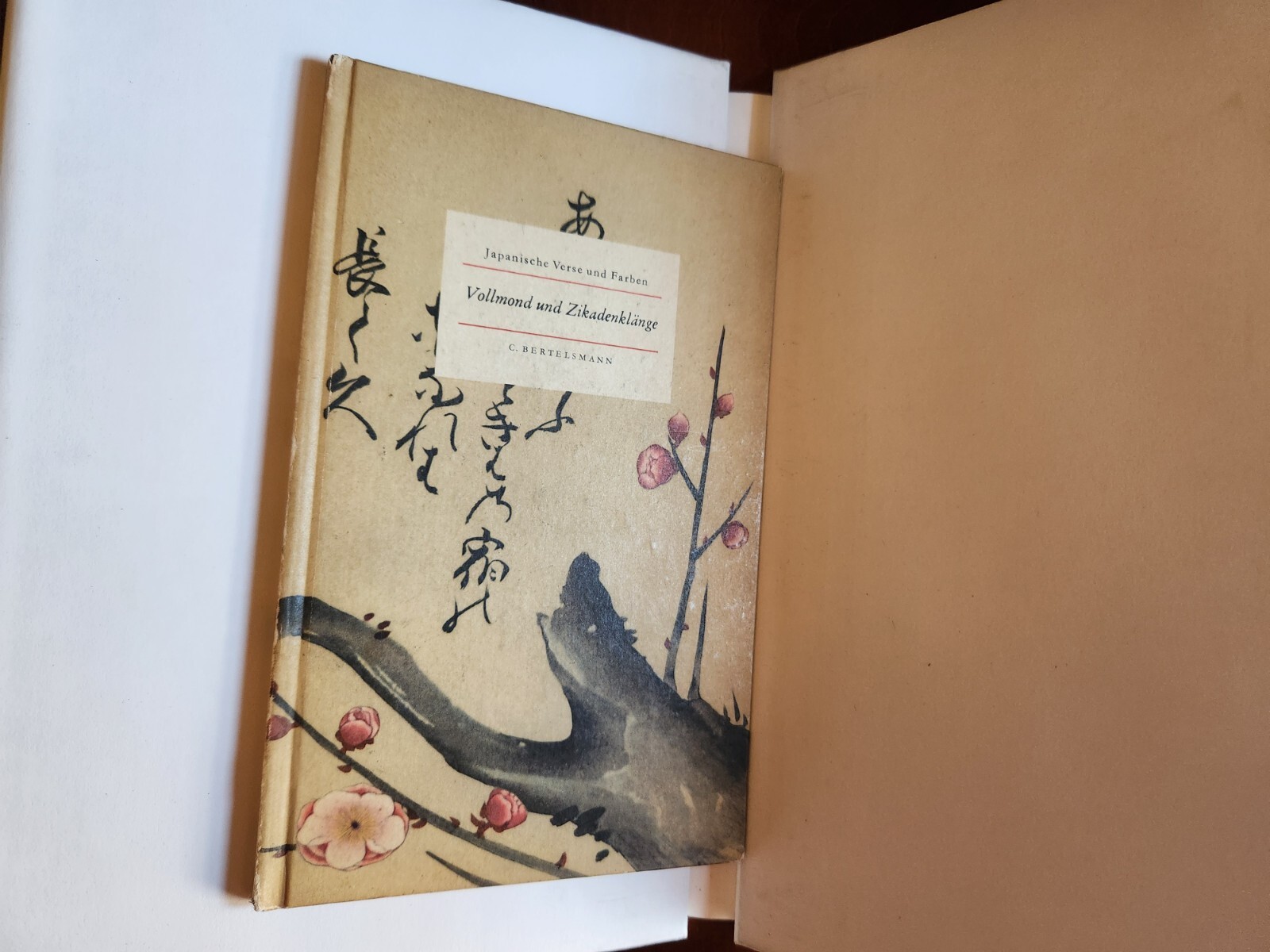 Vollmond und Zikadenklange – Japanische Verse and Farben, HC, 1955, Very Good