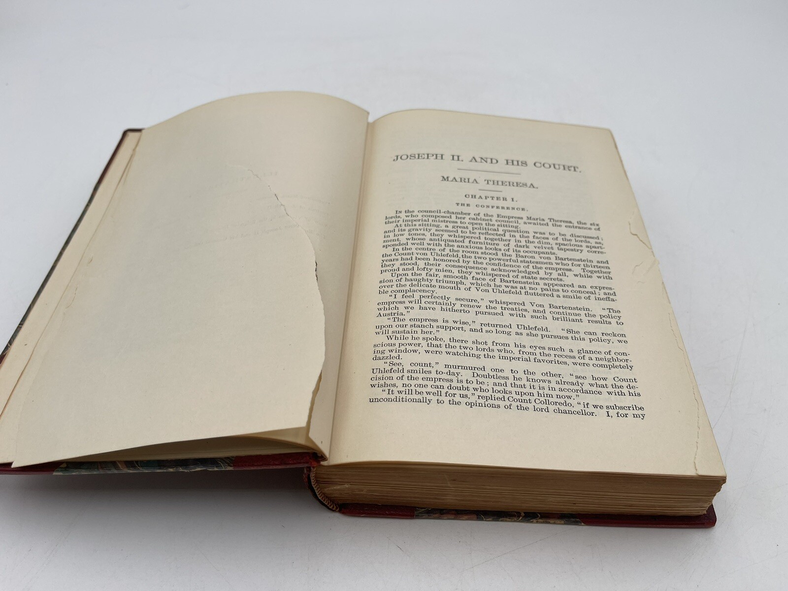 Joseph II and His Court By L. Muhlbach Vintage Hardcover 1899 D. Appleton & Co.