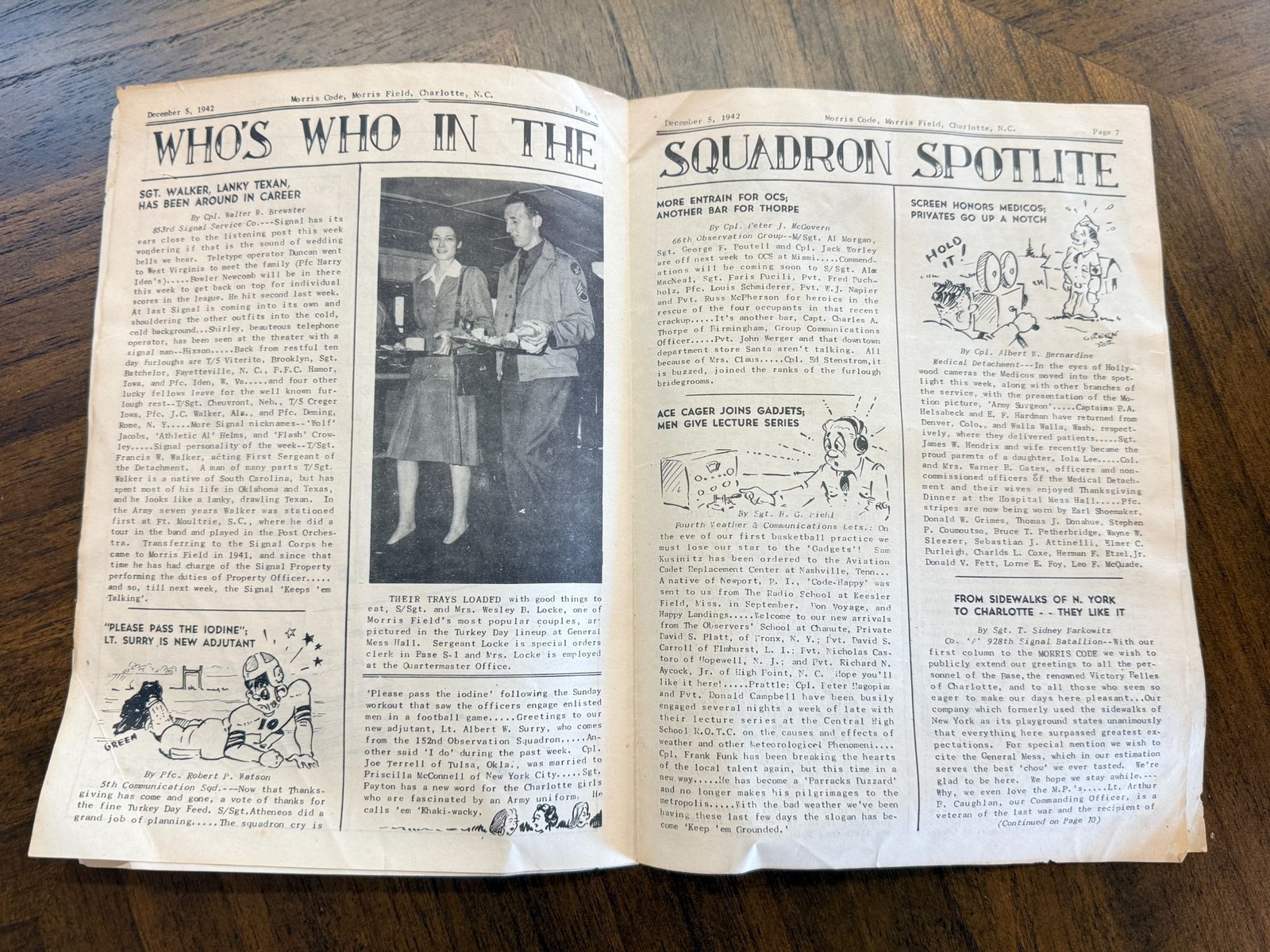 Vintage Morris Code World War ll Magazine Publication for Military READ WEAR