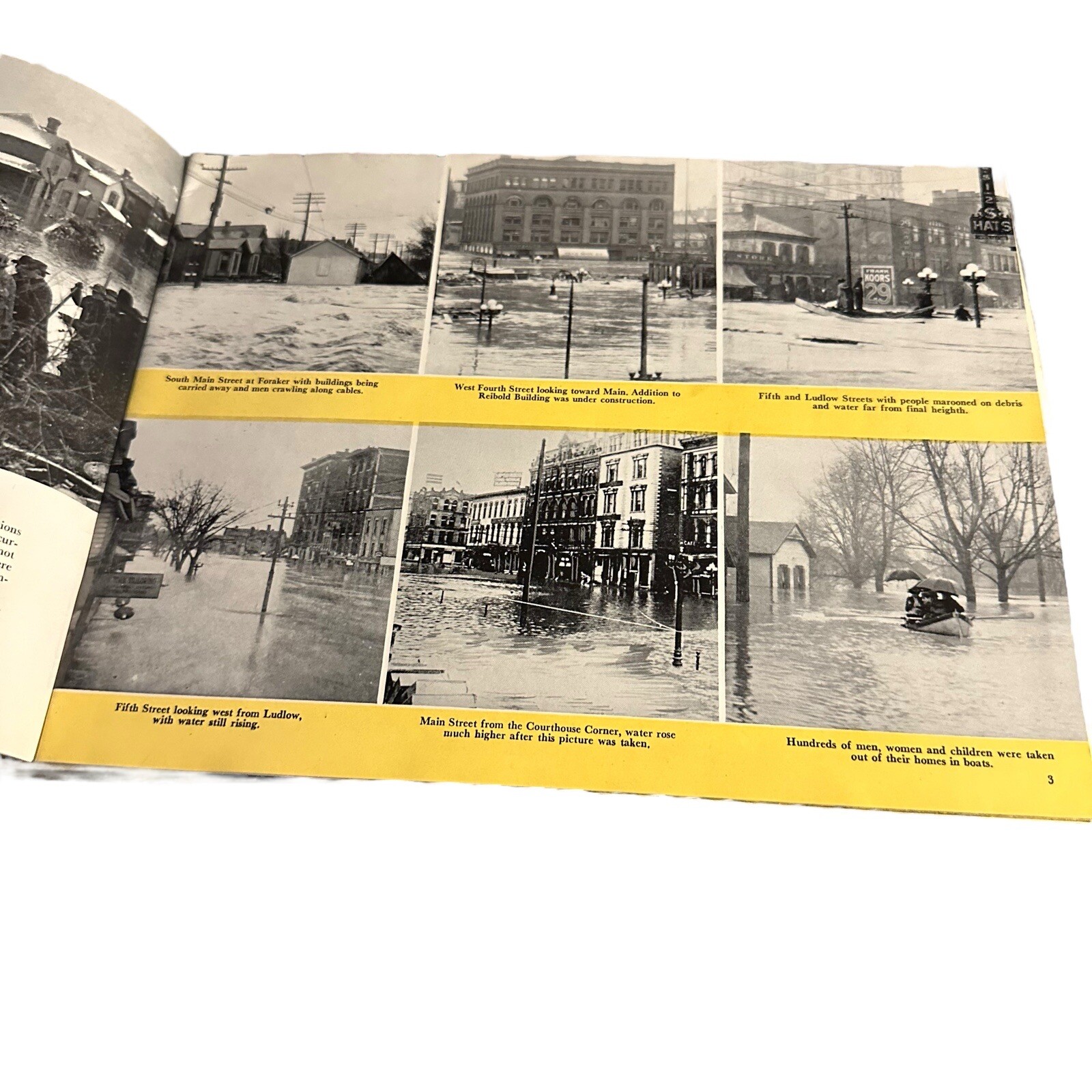 1947 Lest We Forget 34 Anniversary 1913 Dayton Ohio Flood Disaster Book 32 Pages