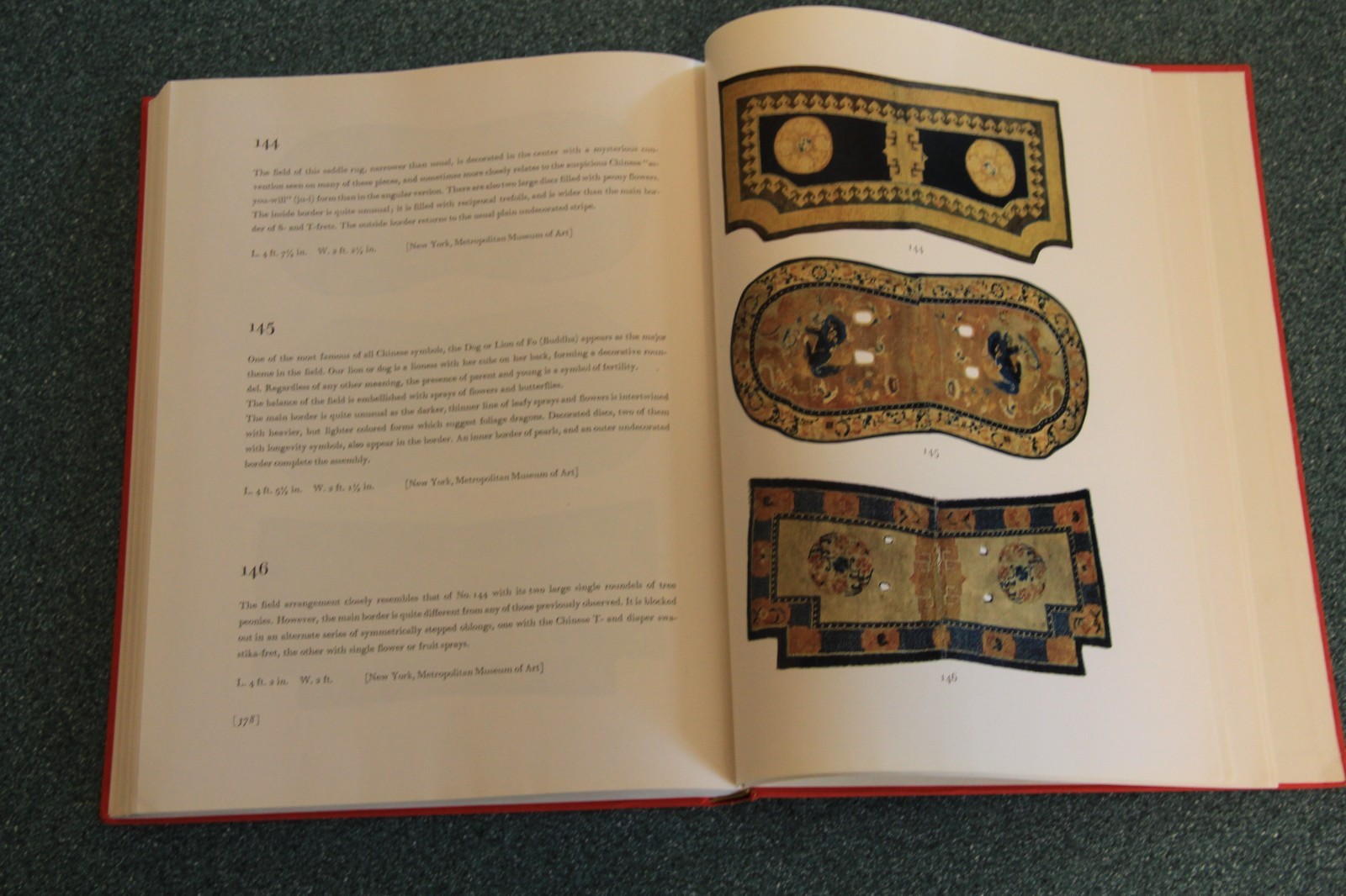 Islamic Carpets, Joseph V. McMullan, 1965, hardcover, illustrated, first edition