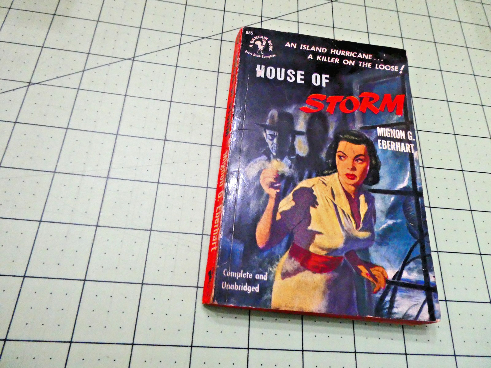 House of Storm by Mignon G. Eberhart Bantam 1951 Vintage Mystery Thriller GGA
