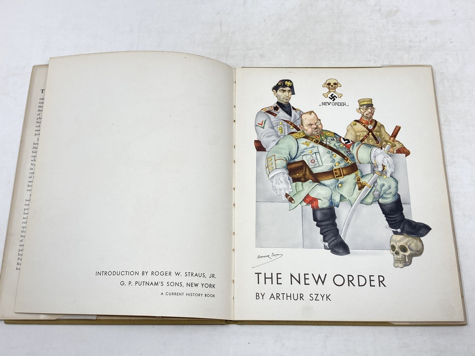 Arthur Szyk / THE NEW ORDER Introduction by Roger W Straus 1941