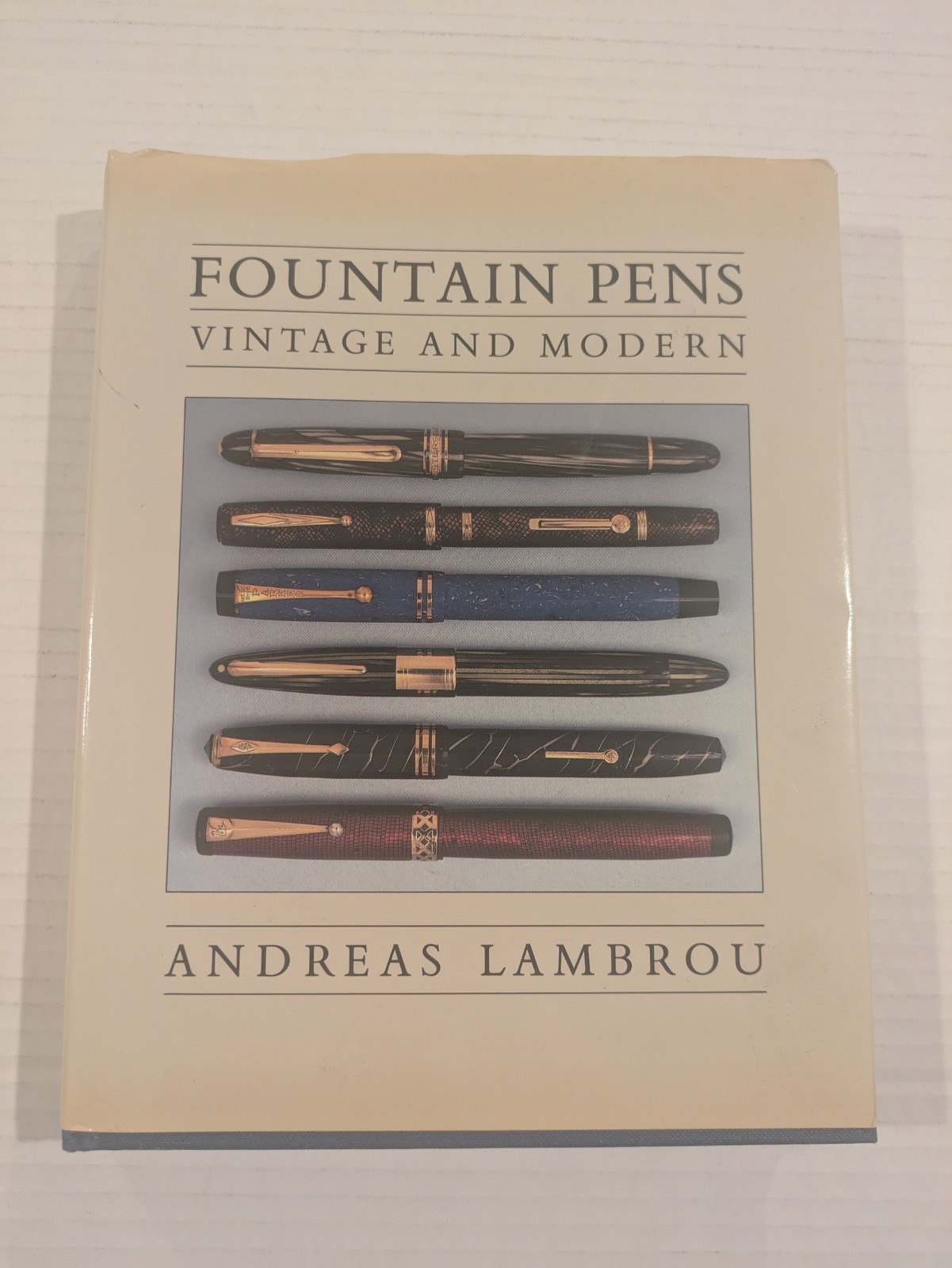 [SIGNED] Fountain Pens: Vintage and Modern by Andreas Lambrou HC/DJ