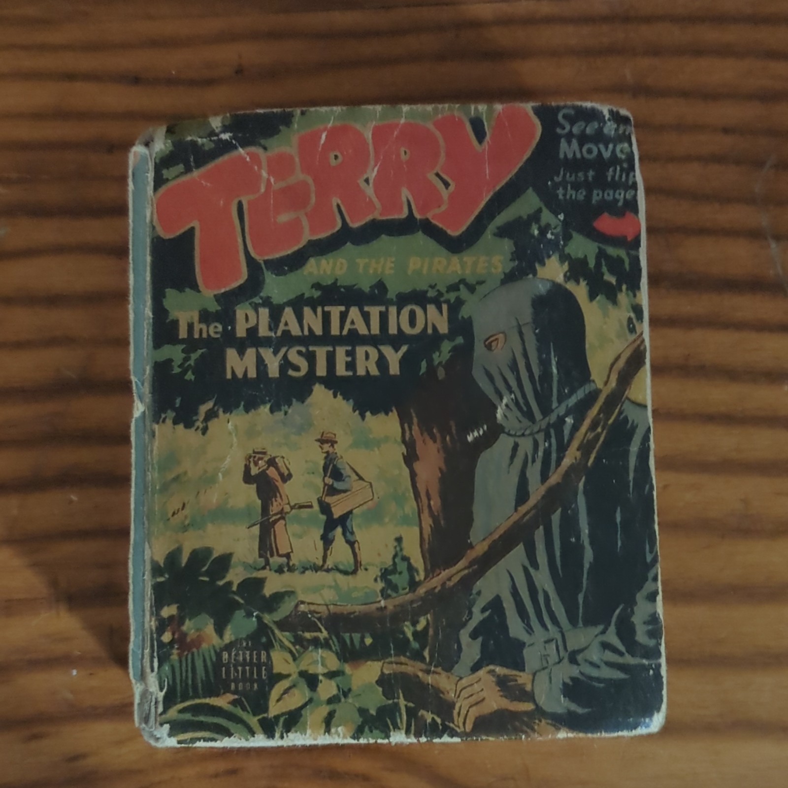 Whitman Terry and the Pirates Plantation Mystery Milton Caniff Illustrated 1942