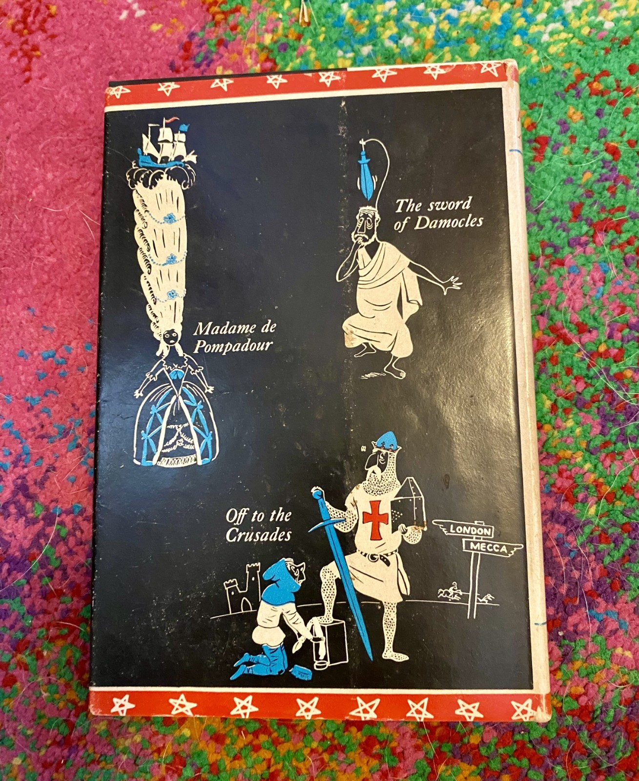 Signed 1955 First Edition It All Started With Europa Richard Armour HC/DJ