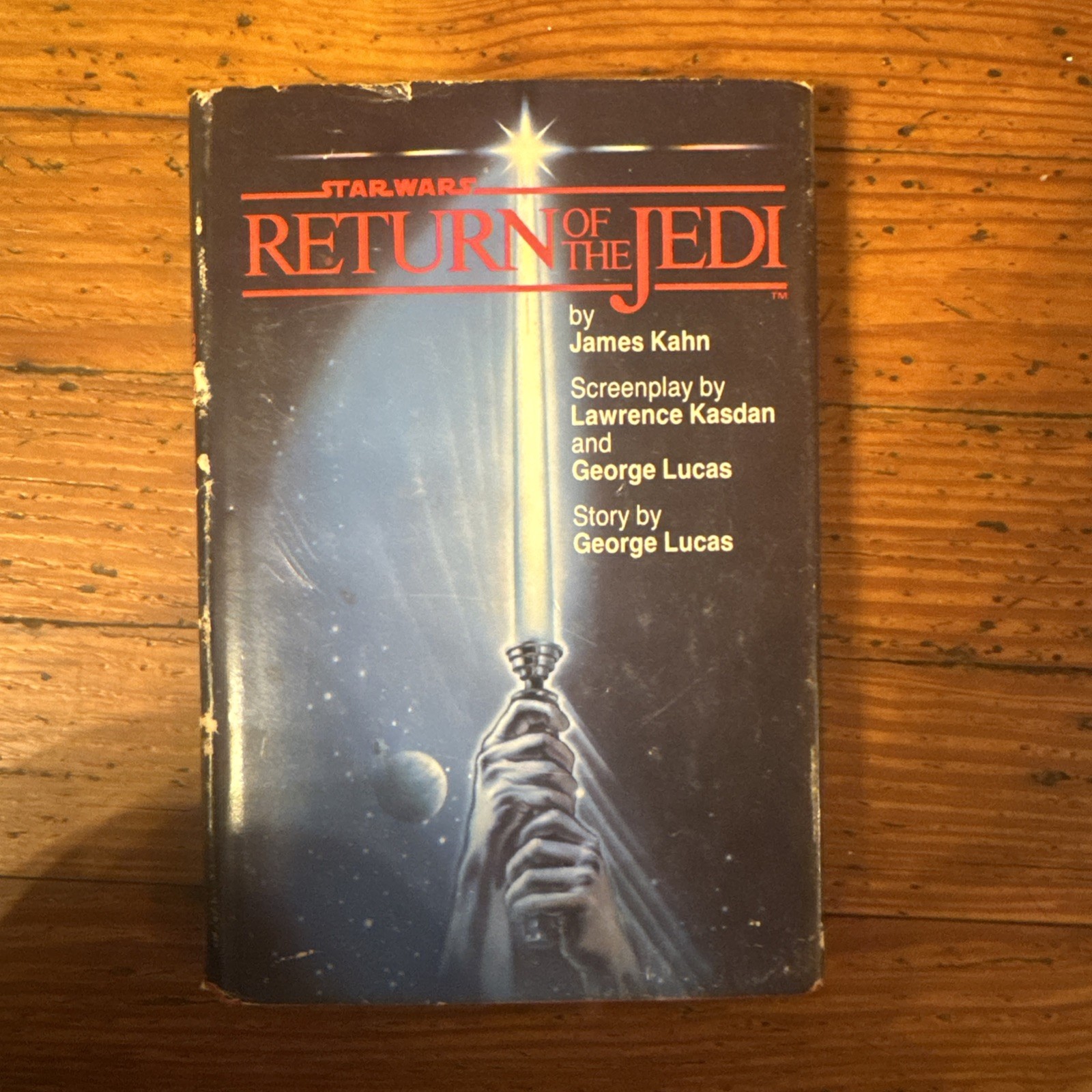 Star Wars Return of the Jedi by James Kahn First Edition And Print1983 Rare HC