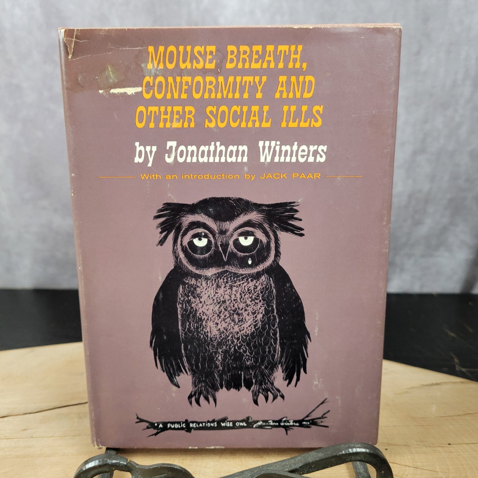 Mouse Breath Conformity & Other Social Ills Jonathan Winters HCDJ 1st Print 1965