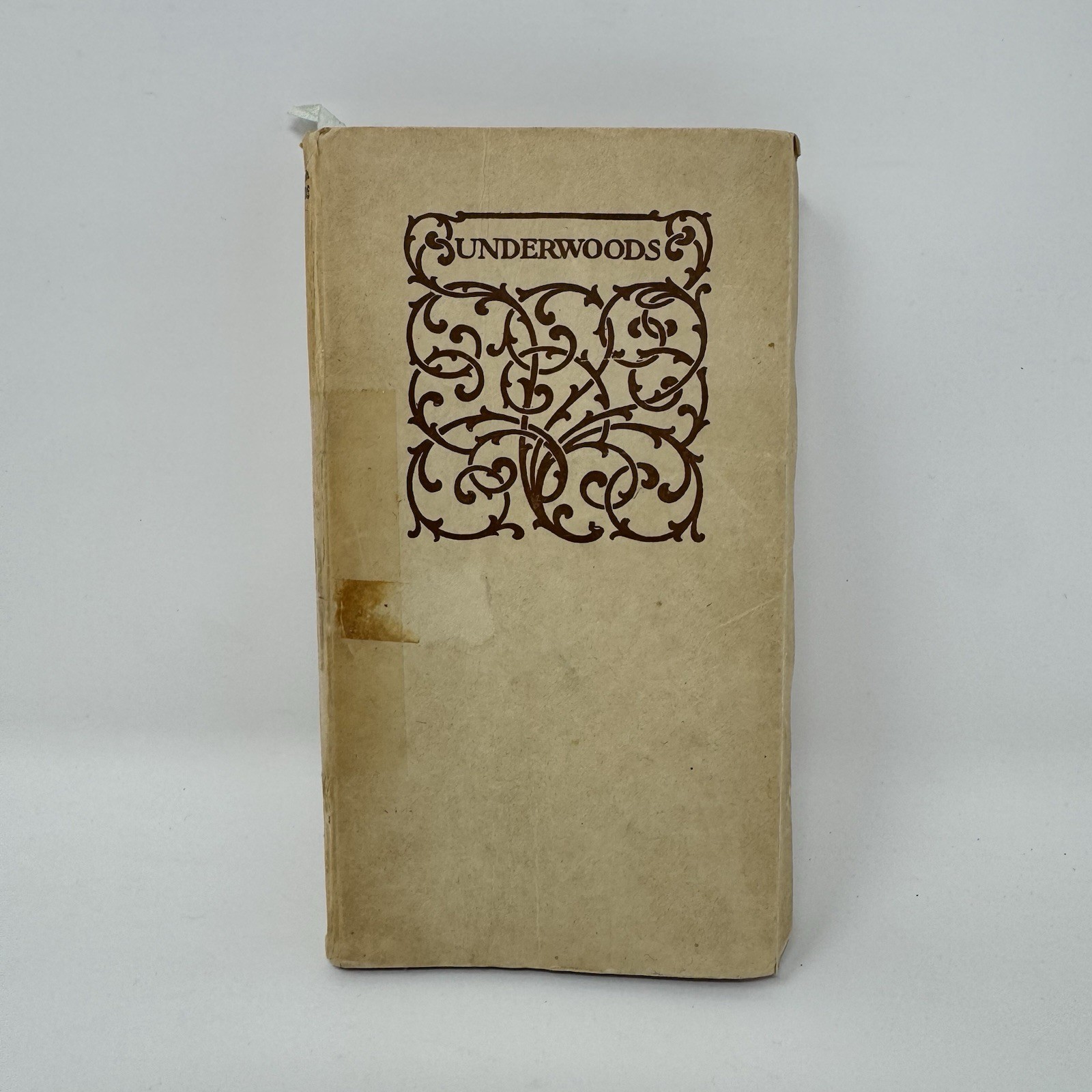 Underwoods by Robert Louis Stevenson, Portland Maine, 1st, 925 copies 1900