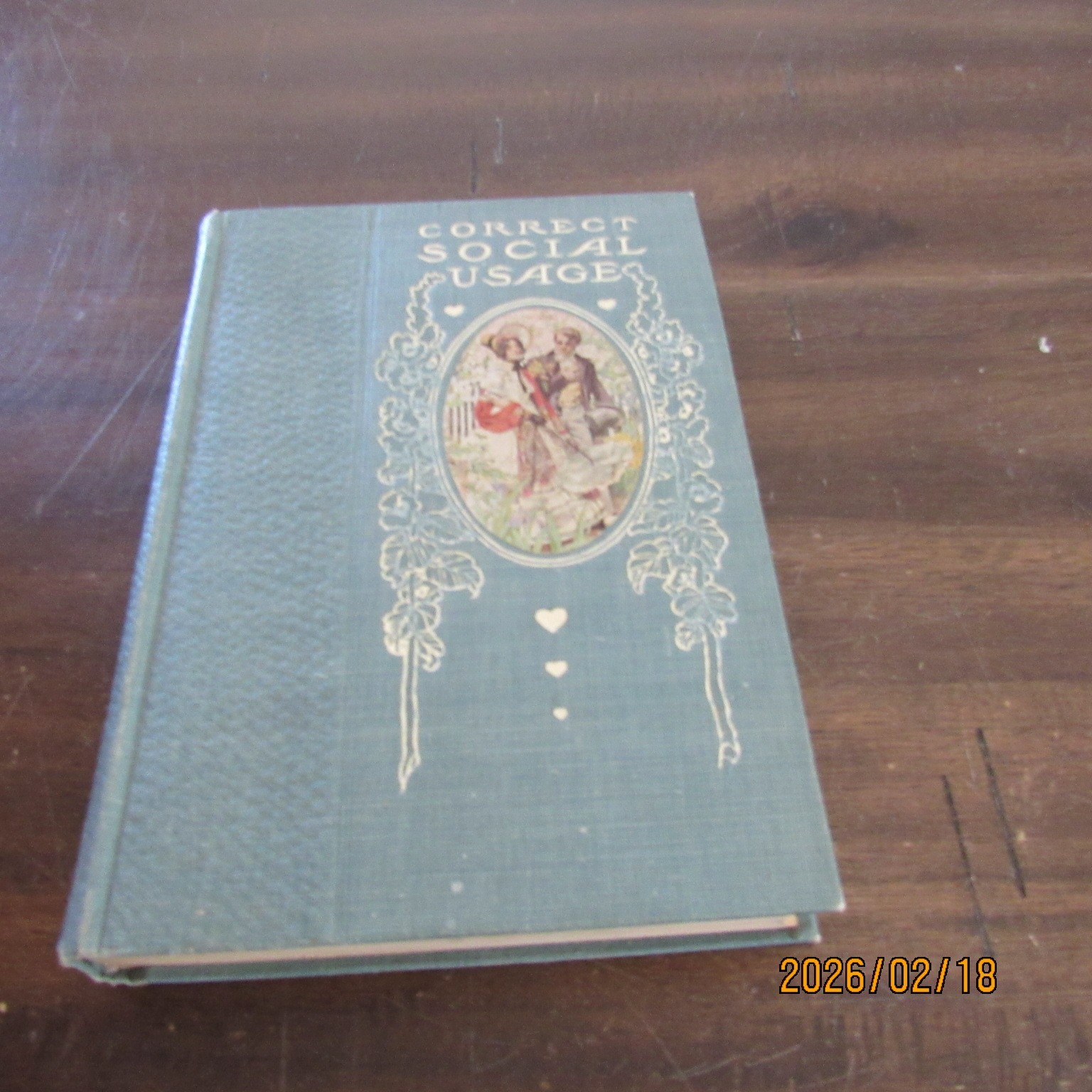 Correct Social Usage-2 Volume Set-1907-New York Society of Self-Culture-9th Ed