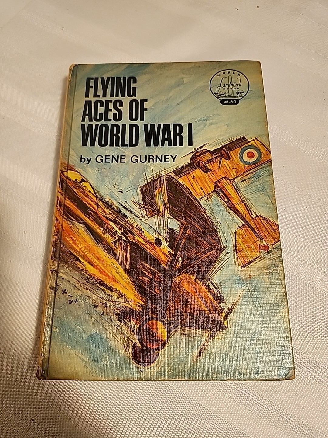 Flying Aces Of World War 1 by Gene Gurney Random House Landmark Books W-60 1965