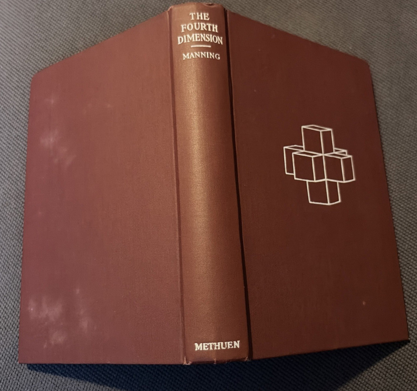 THE FOURTH DIMENSION SIMPLY EXPLAINED HENRY P. MANNING RARE HARDBACK 1921 BOOK