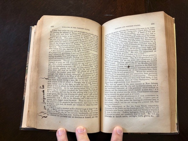 Transatlantic Sketches 1833 Capt. J.E. Alexander — First American Ed. — Hostile
