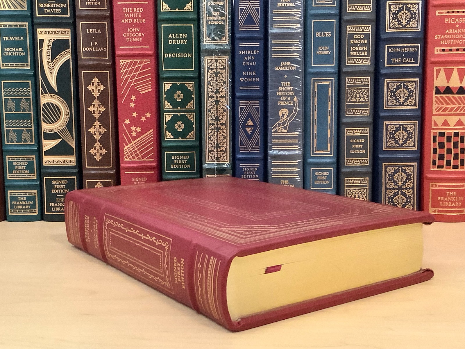 Journals 1939-1983 by Stephen Spender – Signed 1st Edition – Franklin leather