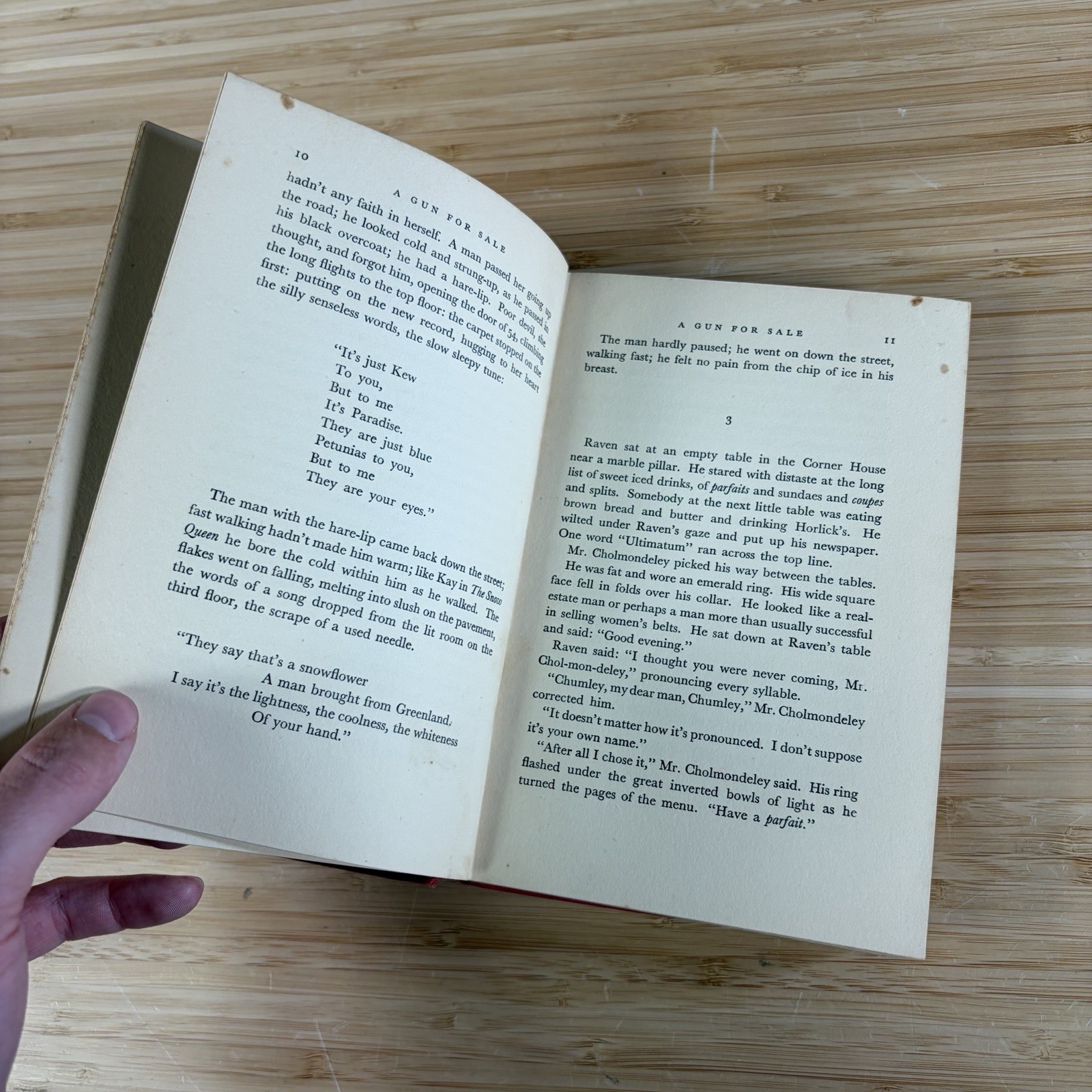 Gun For Sale – Graham Greene – 1936 First Edition Heinemann HTF