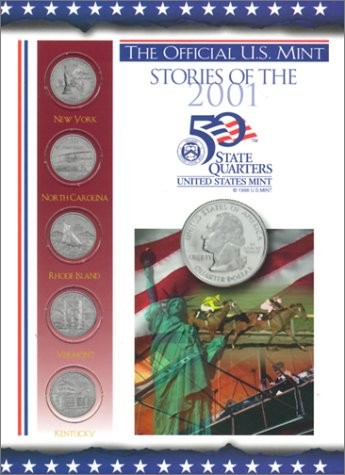 THE OFFICIAL U.S. MINT STORIES OF THE 2001 50 STATE By H E Harris & Company *VG*
