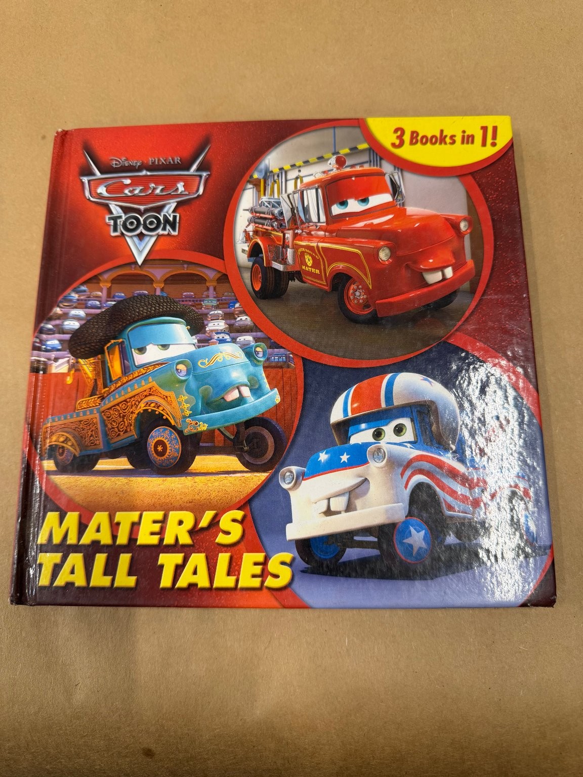 Mater’s Tall Tales Disney Pixar Cars Toon Hardcover Storybook