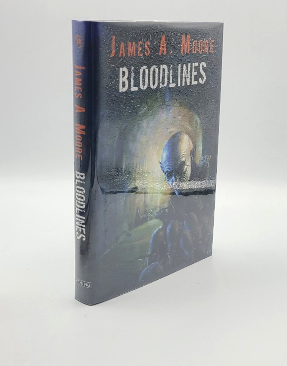 BLOODLINES James A. Moore Earthling Publications Halloween Series Signed Limited