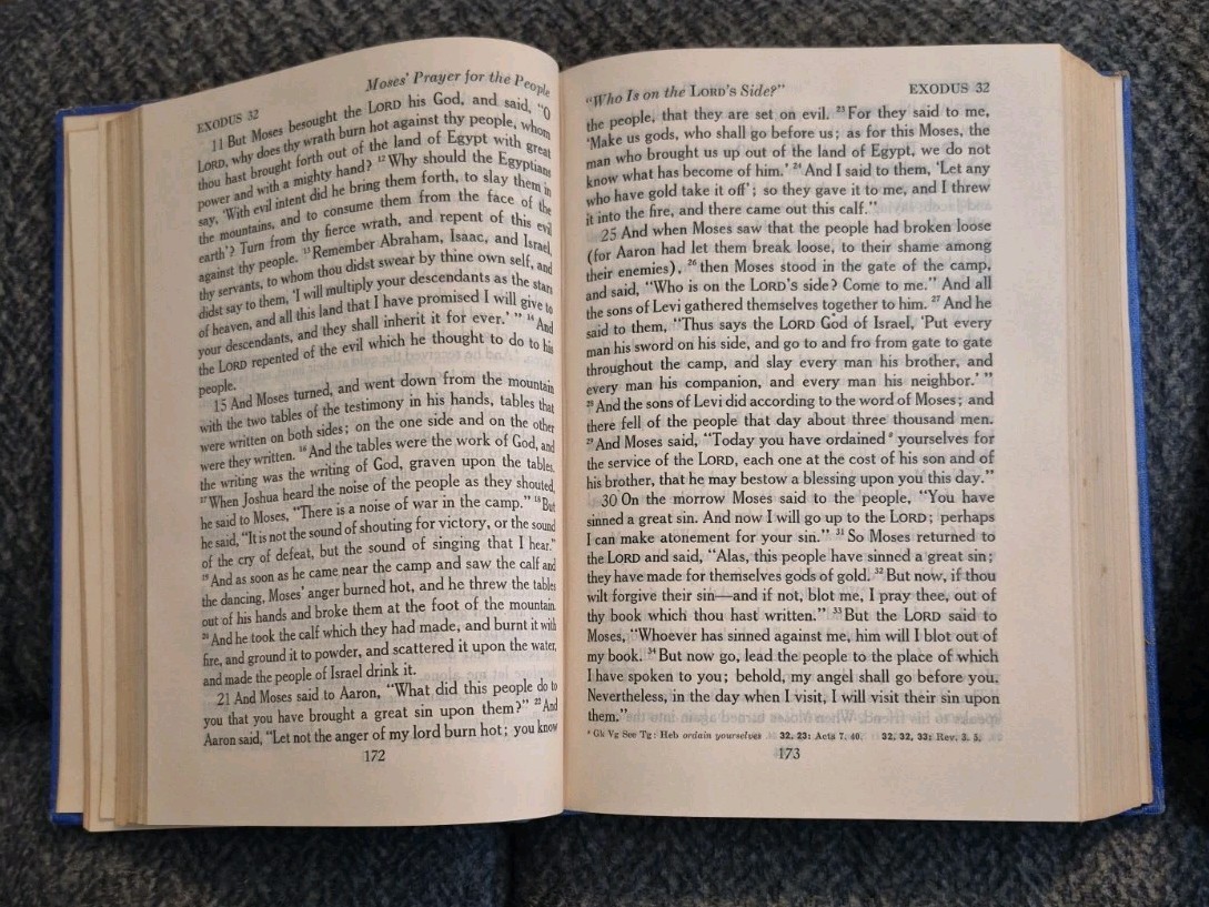 1952 Old Testament Volume 1 and 2 Revised Standard Version Nelson