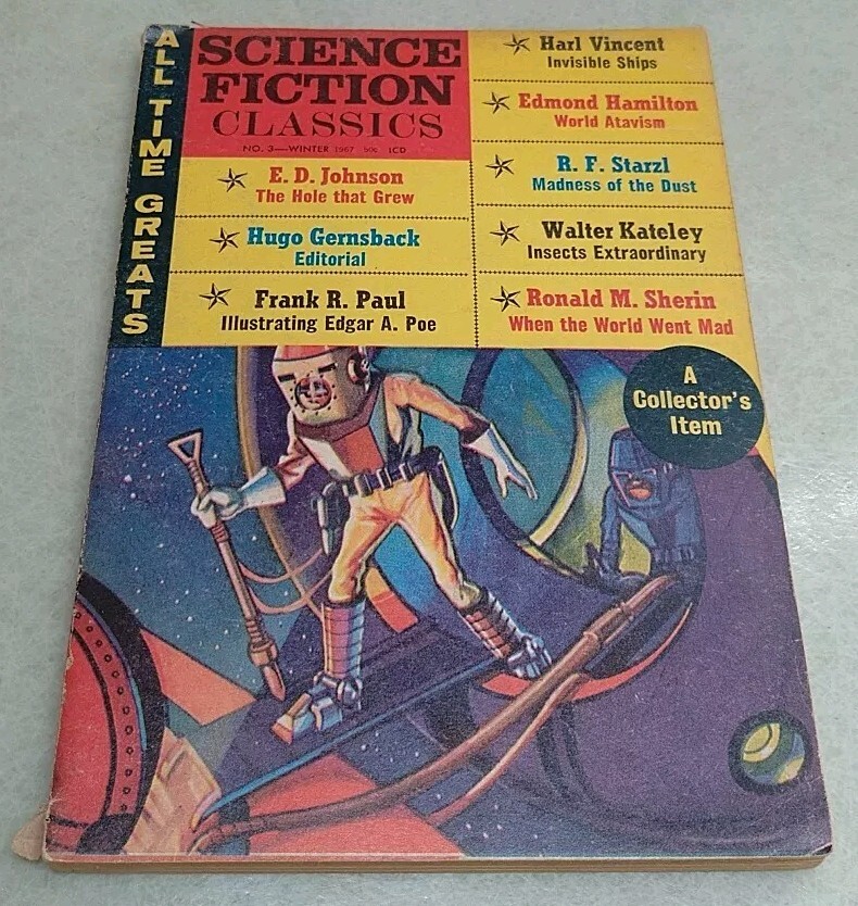 SCIENCE FICTION ADVENTURE CLASSICS NO. 3 WINTER, 1967