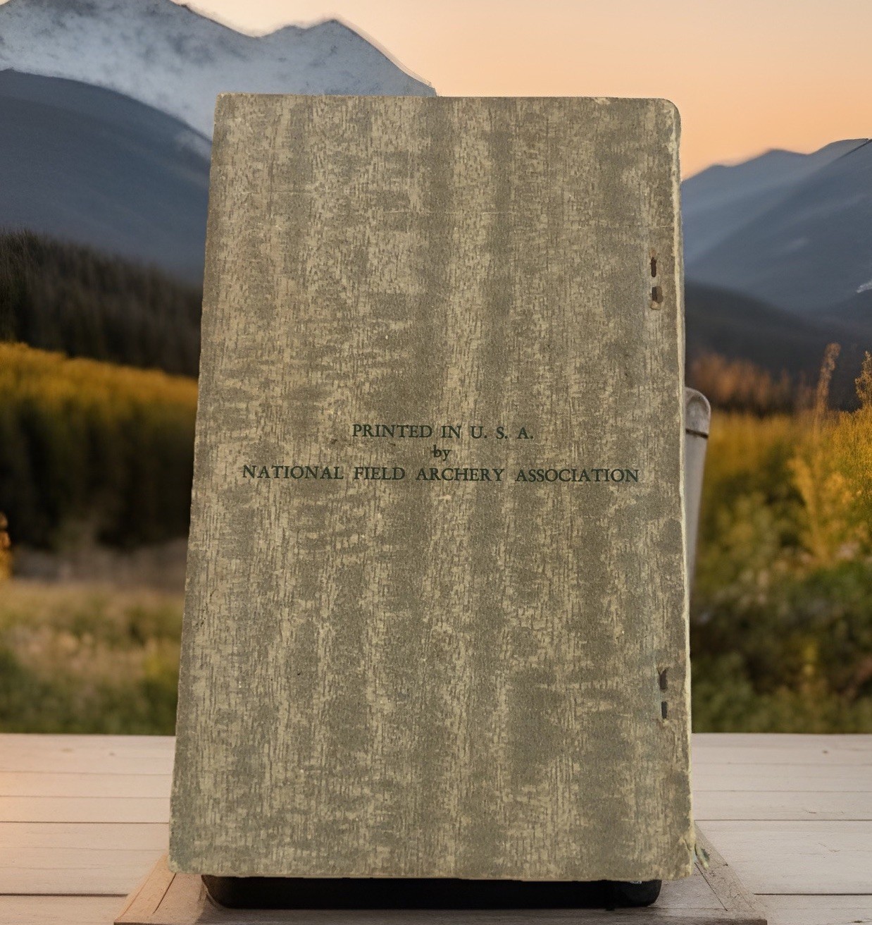 National Field Archery Association official Handbook 1945-1946 Fred Bear Pearson