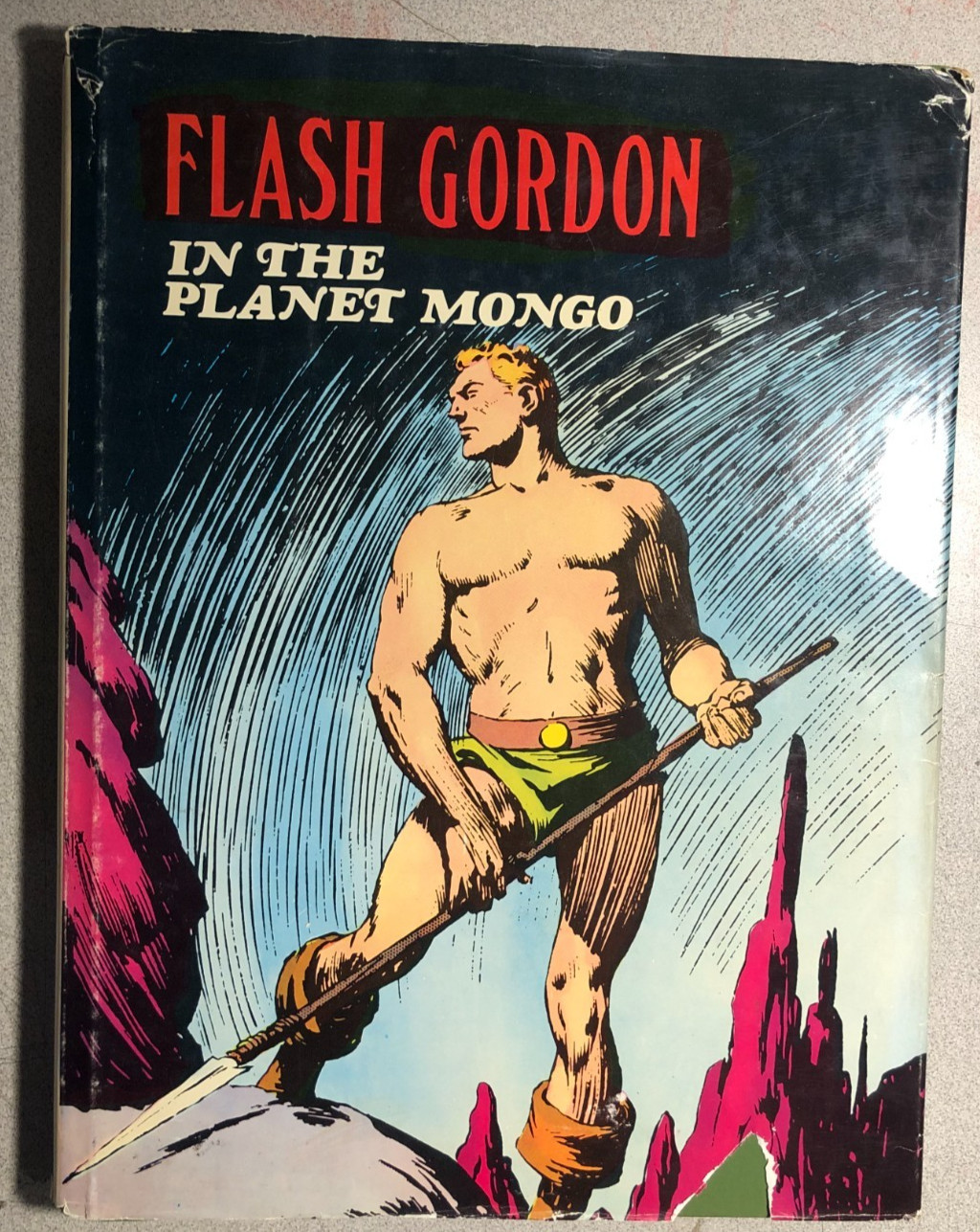FLASH GORDON IN THE PLANET MONGO Alex Raymond (1974) Nostalgia hardcover book