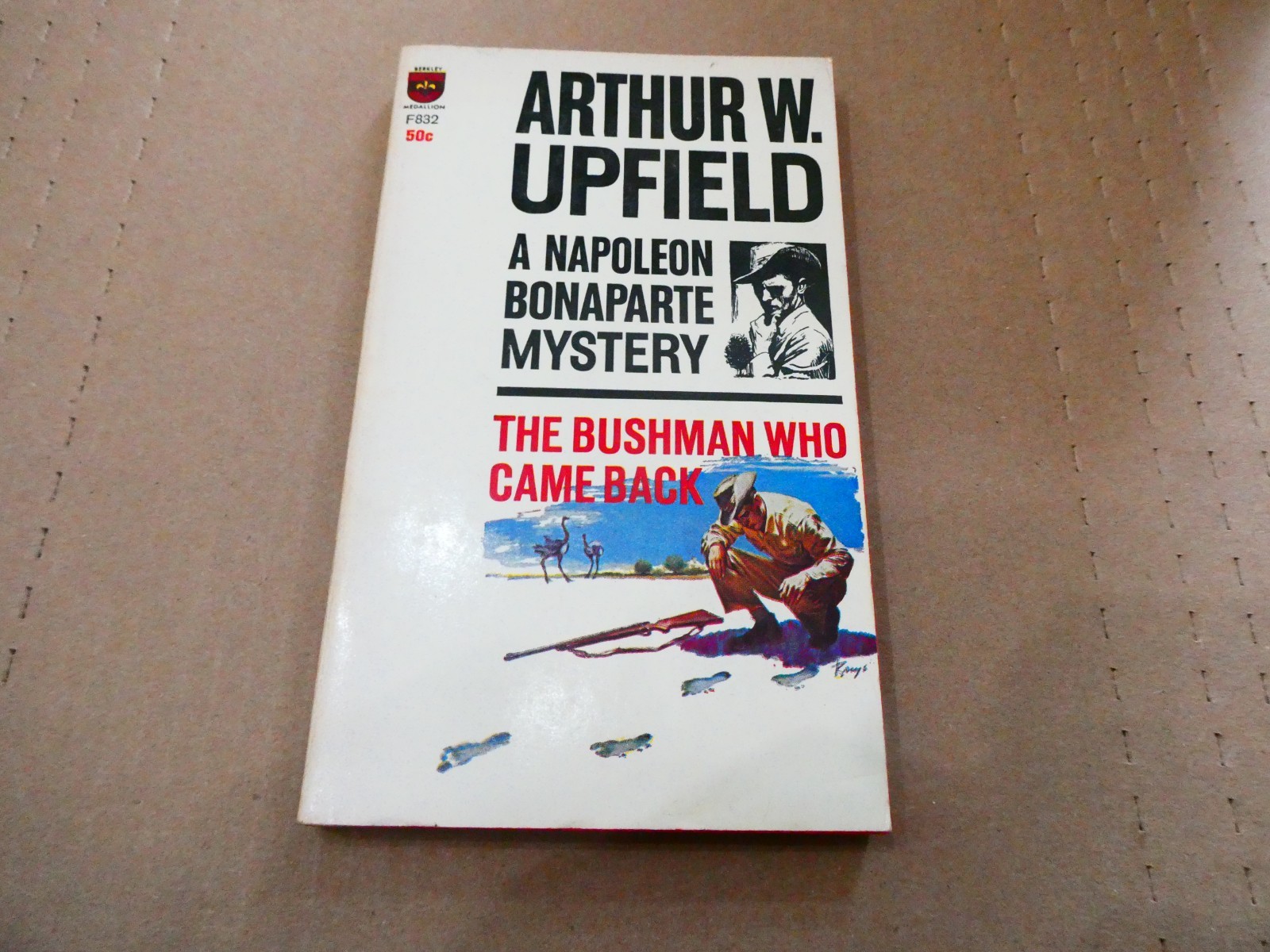 The Bushman Who Came Back by Arthur -Vintage Berkley Mystery classic pb