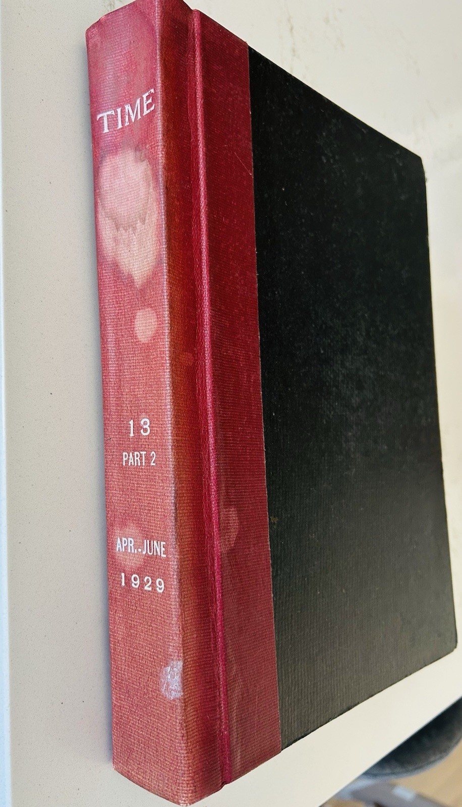 1929 Time Magazines Library Bound Vol 13 April—June Including Princess Lilybet
