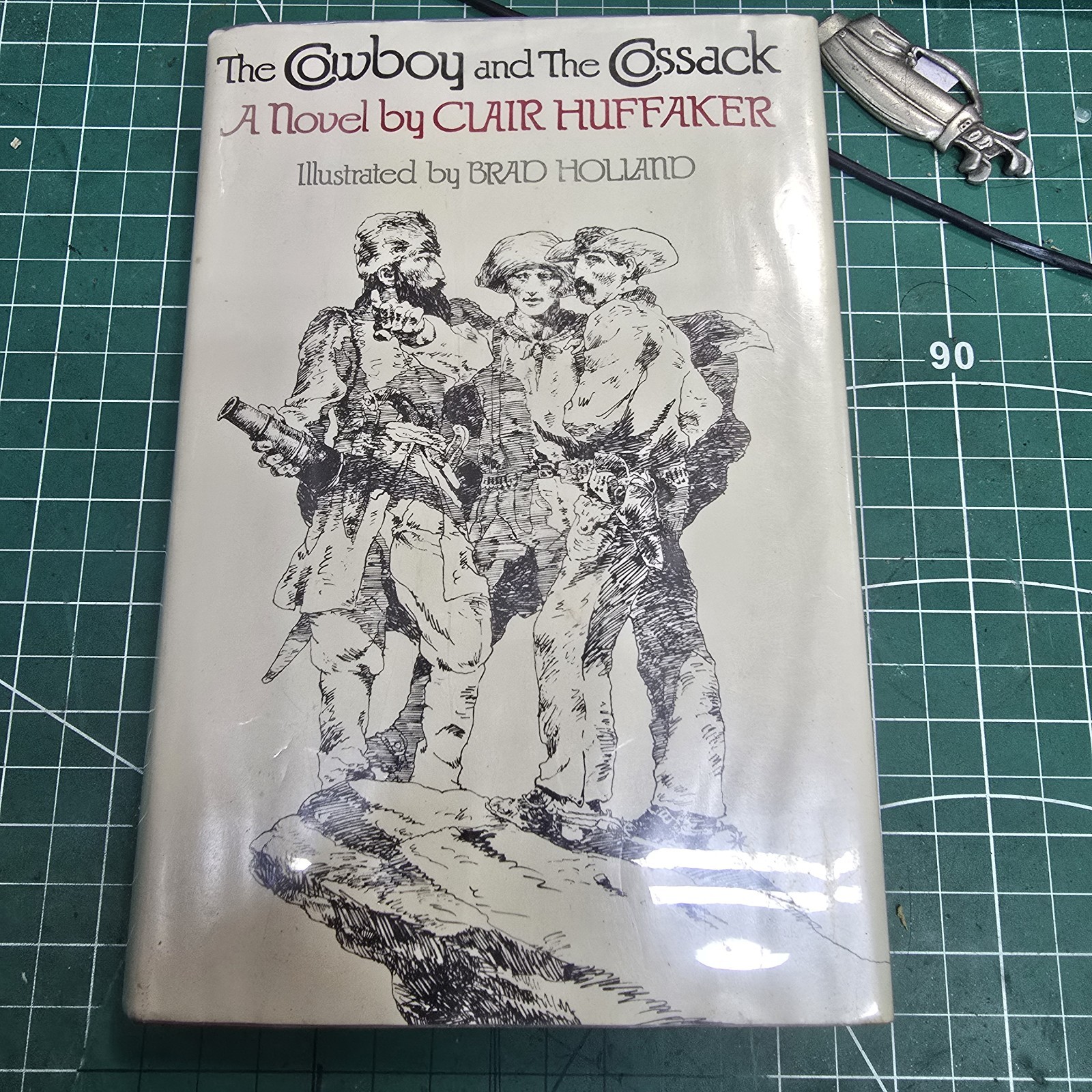 THE COWBOY AND THE COSSACK by Clair Huffaker 1st Ed HCDJ Literature Adventure