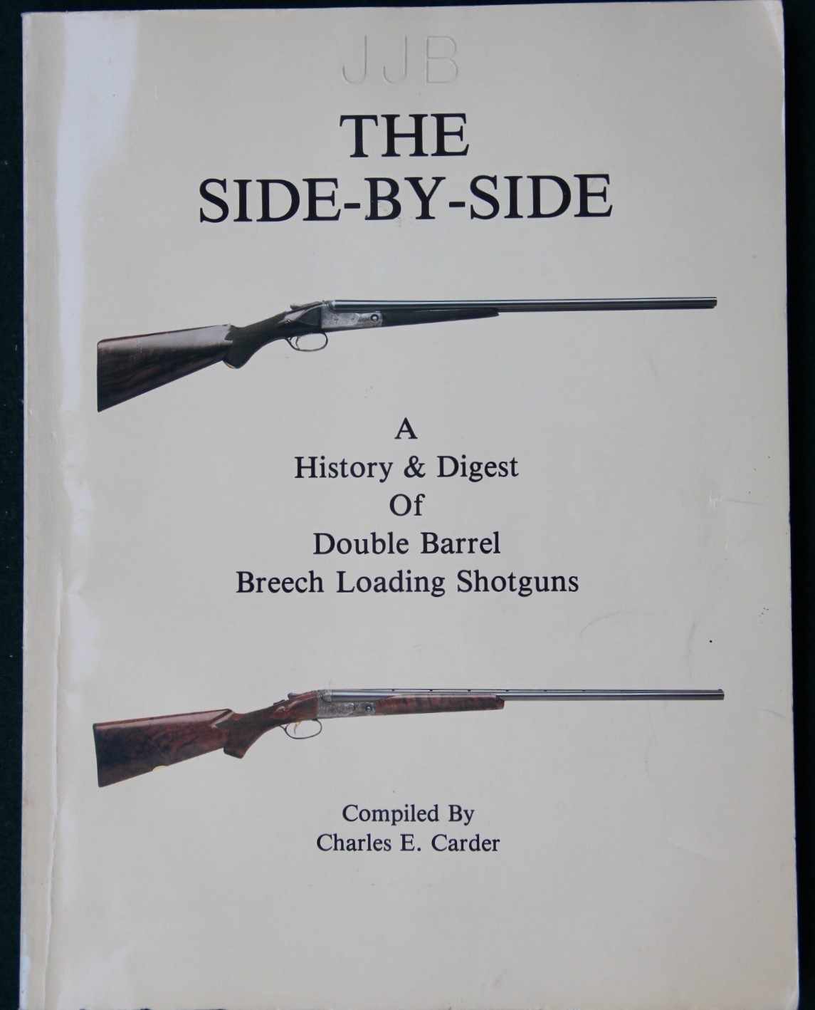 The Side by Side History Double Barrel Breech Shotguns Carder Signed Free Ship
