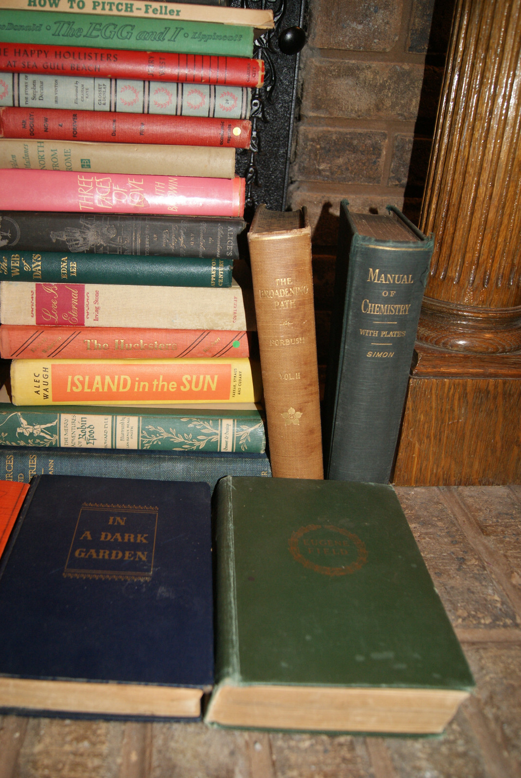Lot of 10 Vintage Antique Hardcover Books Random Mixed Color Rare Old Decor
