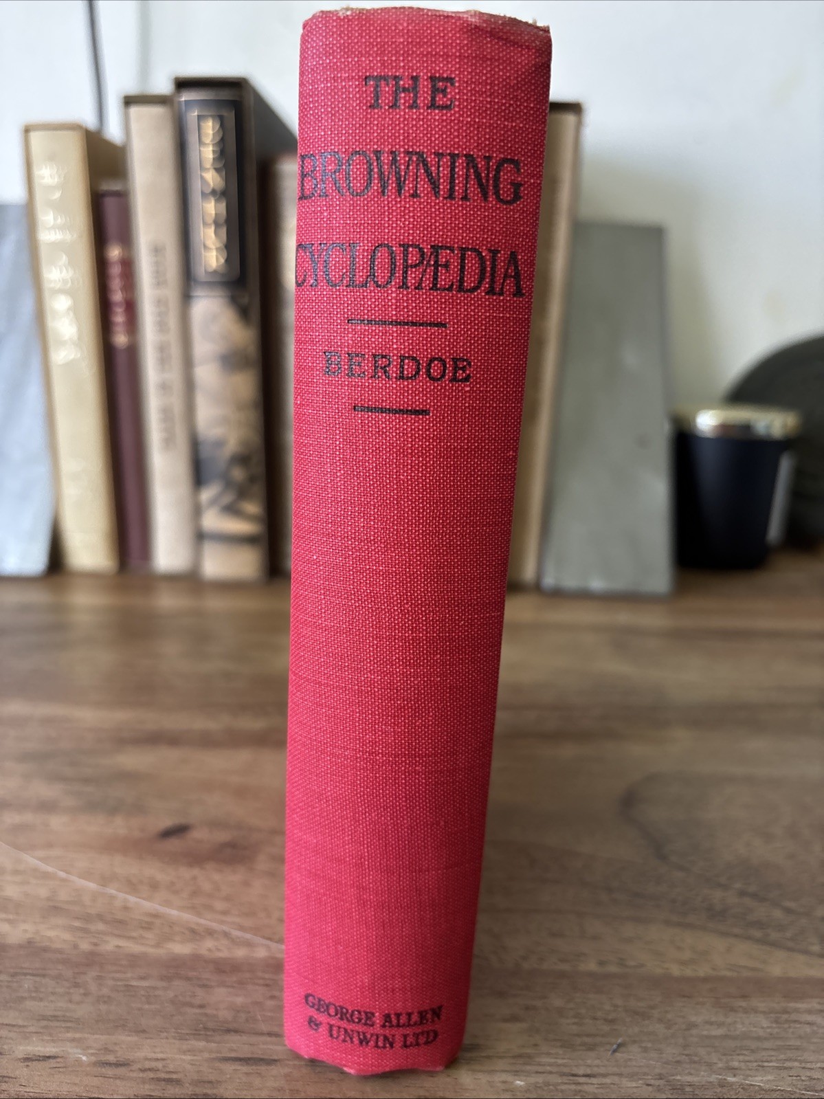 The Browning Cyclopaedia Guide 1949 HC George Allen & Unwin by Edward Berdoe