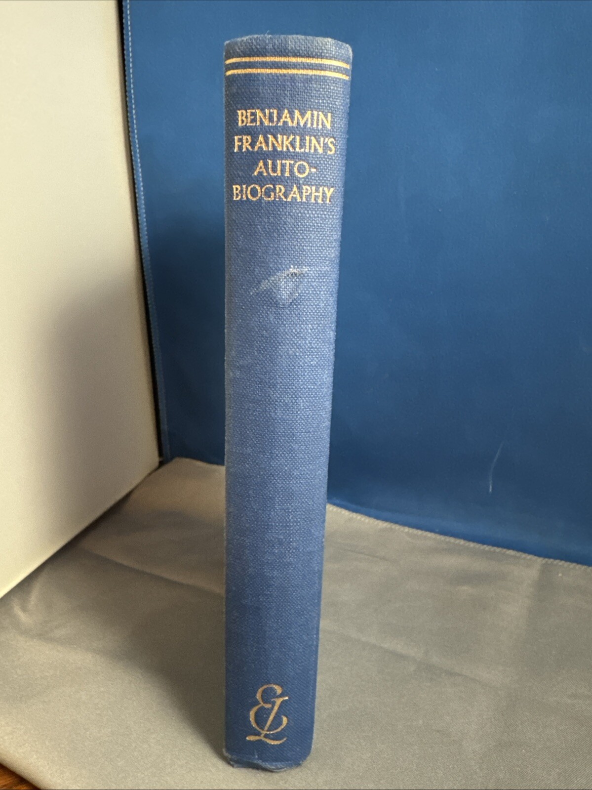 Benjamin Franklin’s Autobiography | Everyman’s Library #316 (1960) HC *VF+*