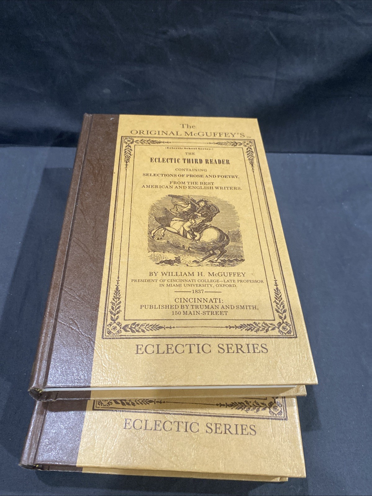 McGuffey’s Eclectic Reader Series 7 Vol. Set Mott Media 1982 Boxed HC Rare