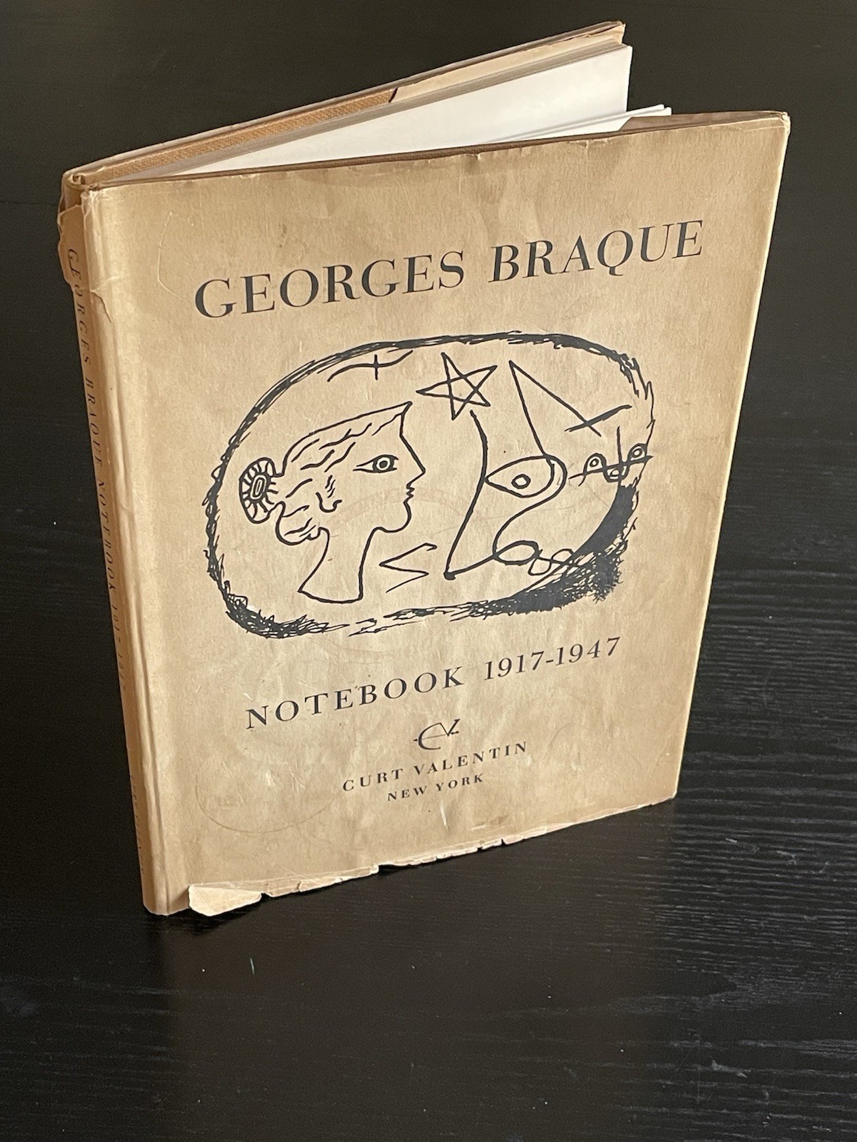 Braque, Georges – 1st Cahier de Georges Braque 1917-1947 + RARE Translation + DJ