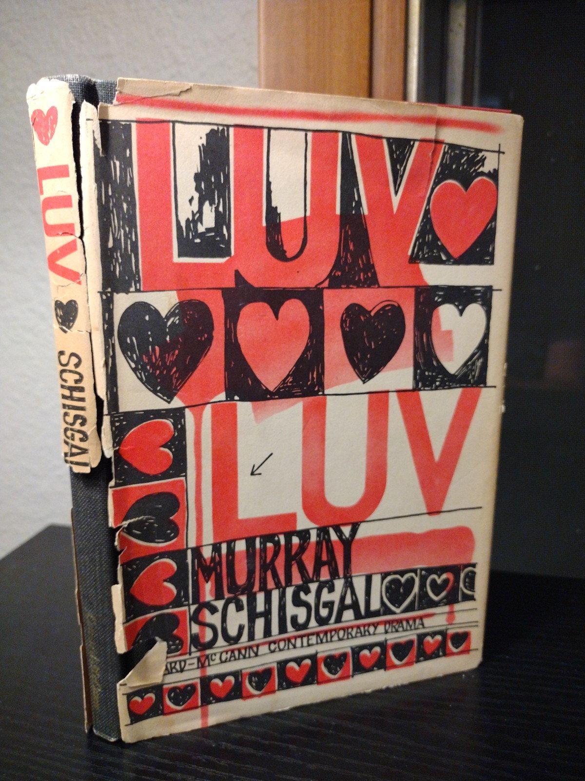 Luv by Murray Schisgal Coward-McCann Contemporary Drama Fireside Theatre Book Cl