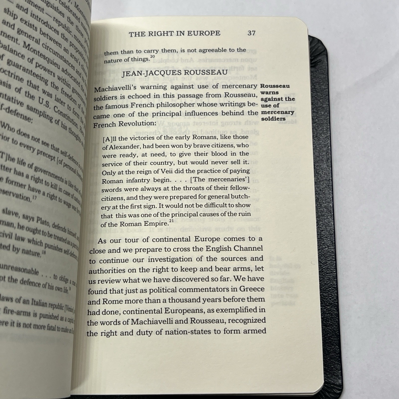 The Second Amendment Primer by Les Adams Leather Bound 1996