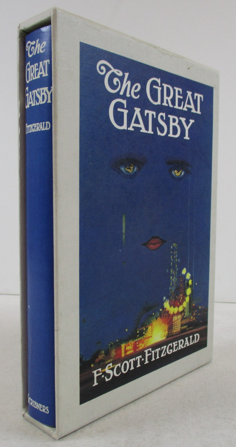 FACSIMILE 1st Edition „The Great Gatsby“ F. Scott Fitzgerald HC DJ Slipcase