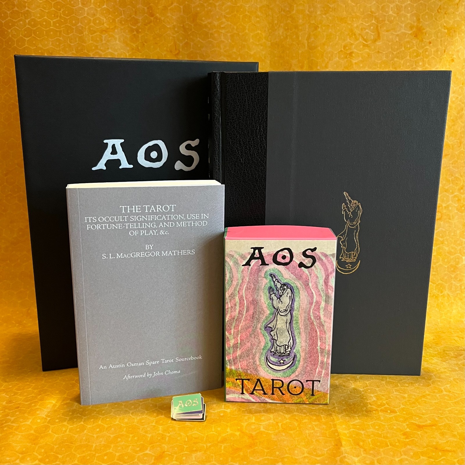 Lost Envoy Austin Spare Tarot Full Set Hardback Book & Extras Perfect Condition