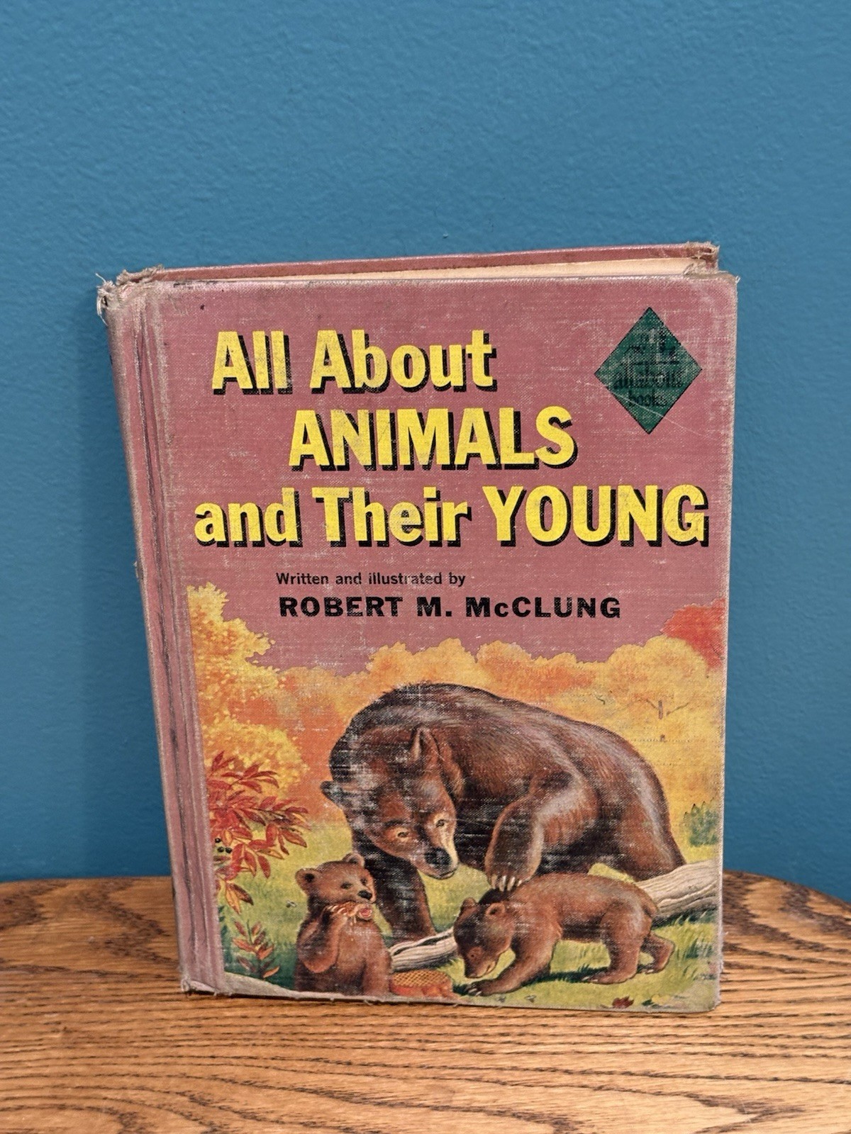 Pre Owned Vintage First Edition All About Animals And Their Young 1958