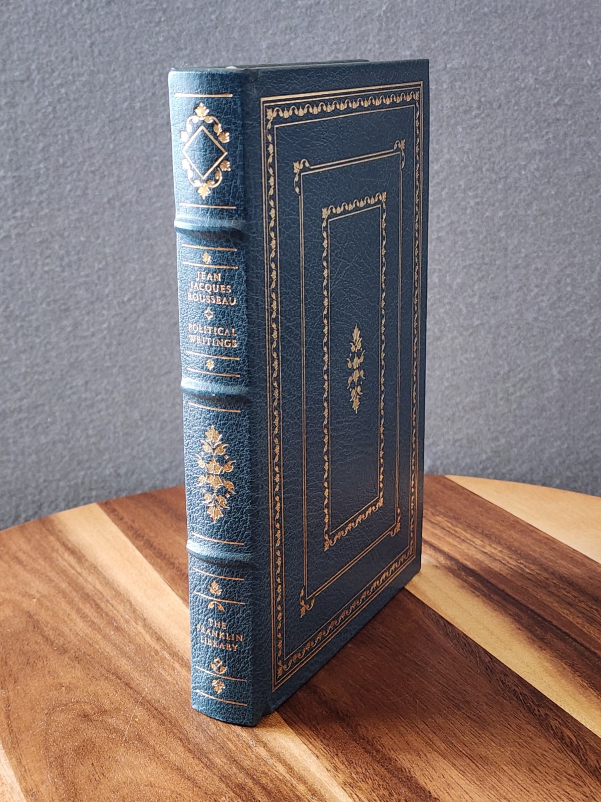 Political Writings – Jean Jacques Rousseau – 100 Greatest Books Franklin Library