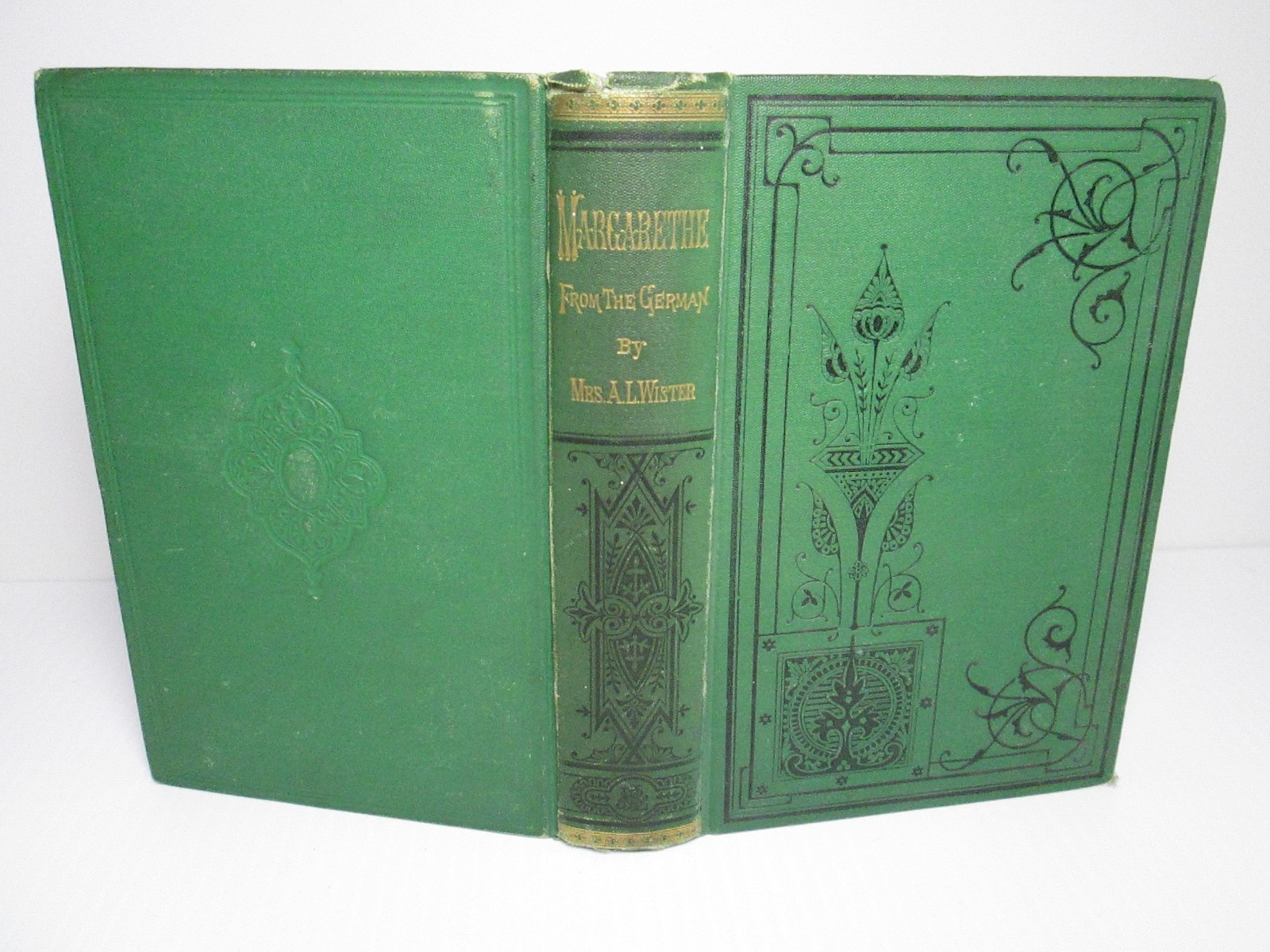 Margarethe Life Problems Romance Antique 1878 Book Wister From German Juncker