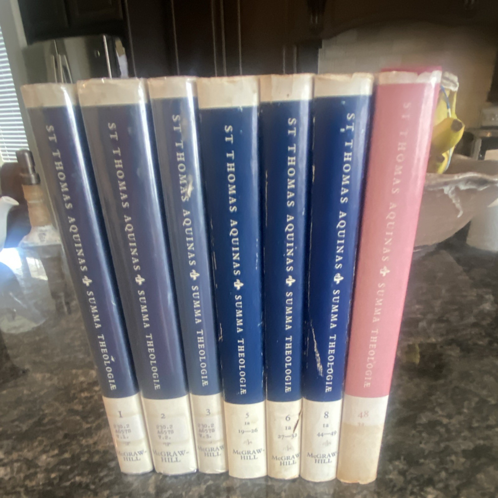 St Thomas Aquinas Summa Theologiae Hardcover Set Blackfriars Edition McGraw-Hill