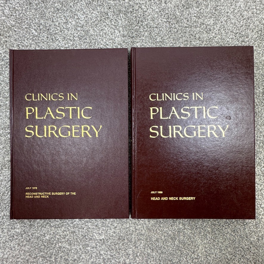 2 Clinics In Plastic Surgery Books Reconstruction & Surgery Of The Head & Neck