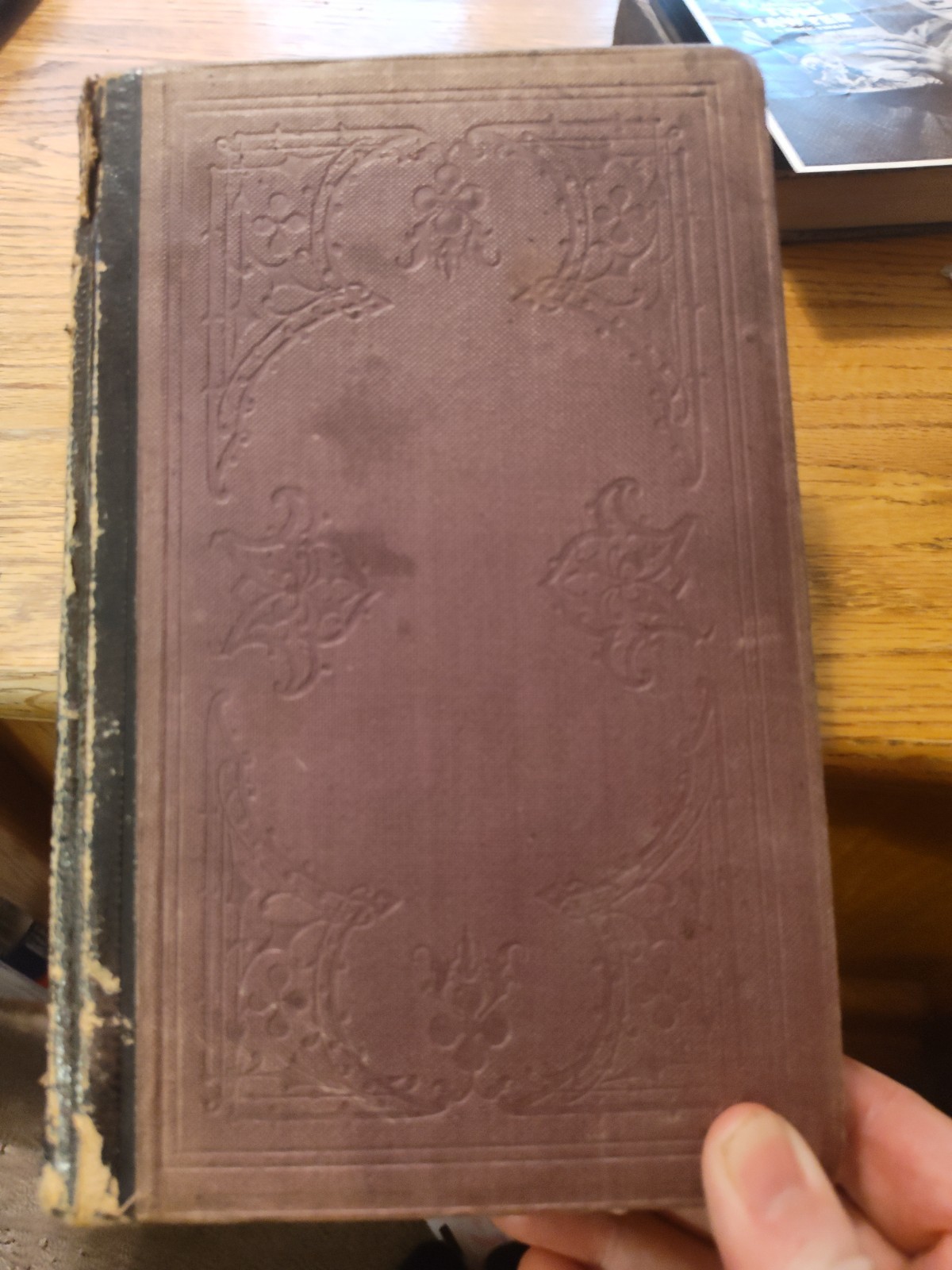 Universal History in Perspective Emma Willard Vintage Antique Hardcover Book