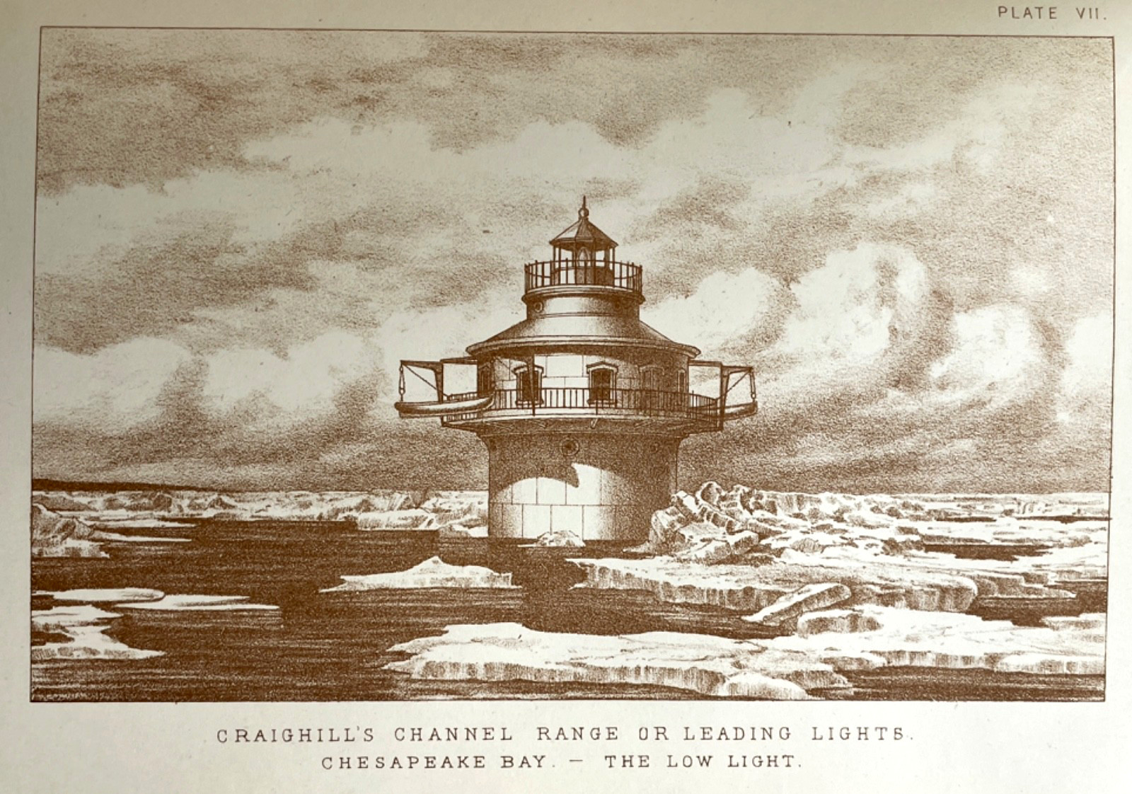 1881 Lighthouse Construction & Illumination Thomas Stevenson 1st Ed 37 Plates