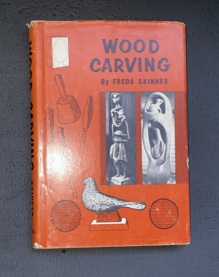 WOOD CARVING HCDJ VINTAGE BOOK