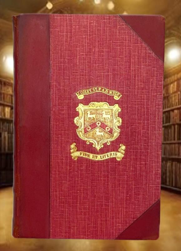 Antique EVOLUTION Darwin GOD Devine Creation FINE PRIZE BINDING VG