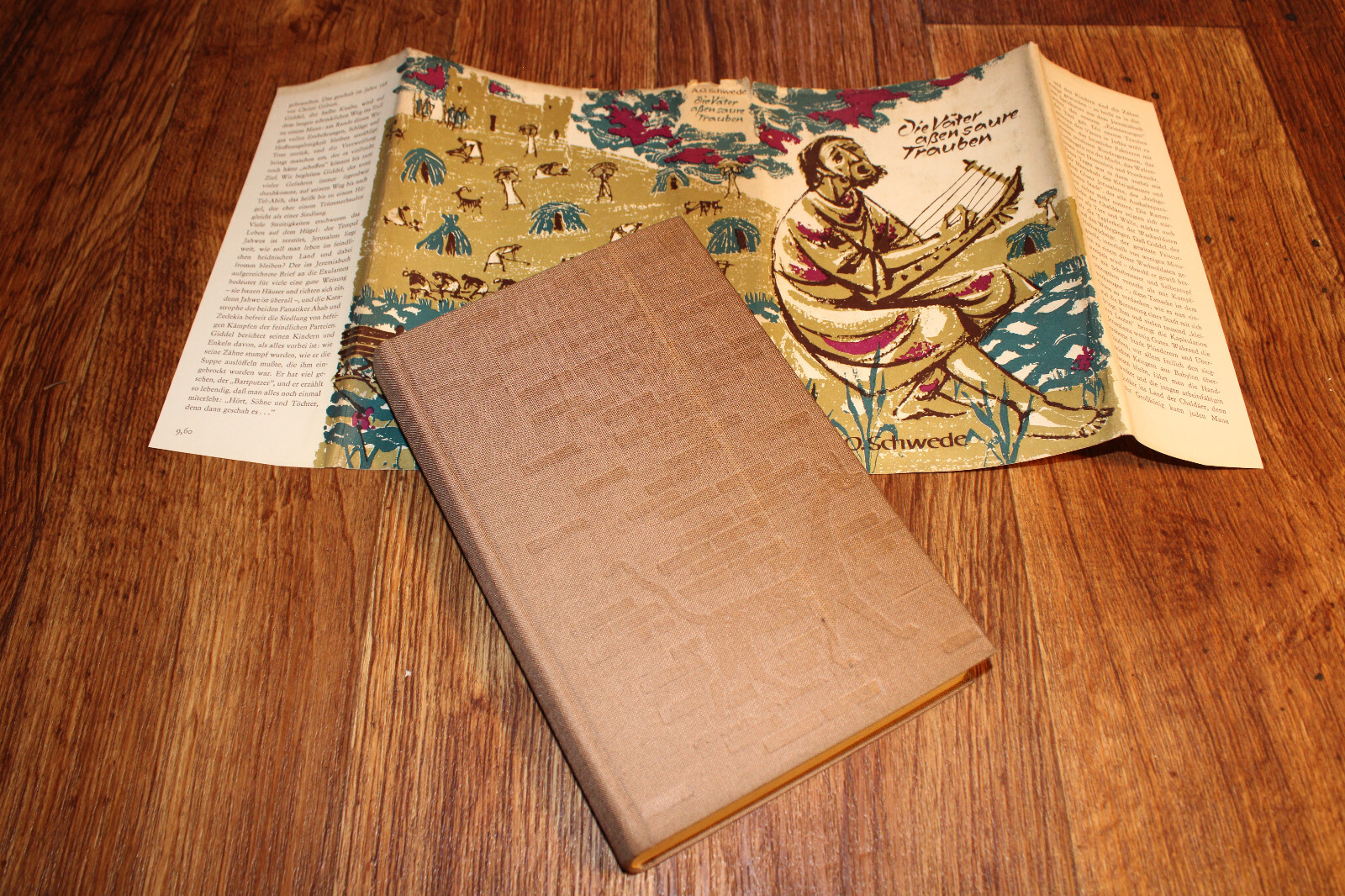 the fathers ate sour grapes – alfred otto swede 1971 novel antique jerusalem